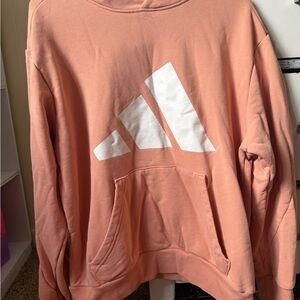 Adidas Women's Peach Crew Neck Sweater